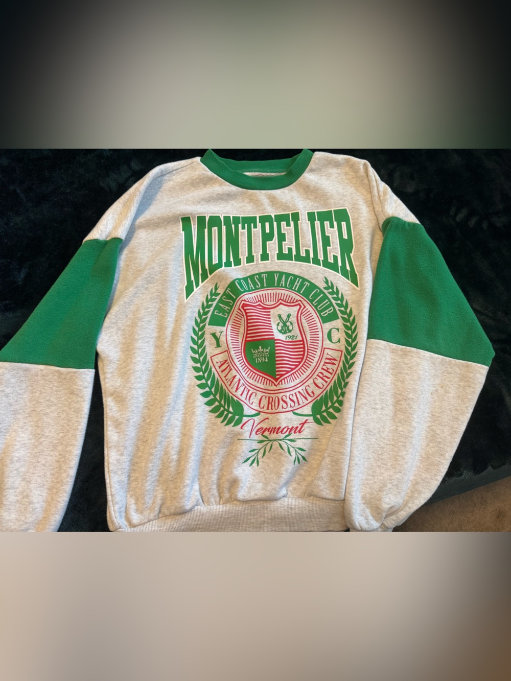Buckle Crewneck Sweatshirt